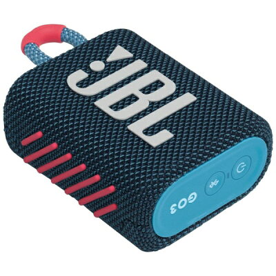 JBL｜ジェイビーエル ブルートゥース スピーカー ブルーピンク JBLGO3BLUP 防水 /Bluetooth対応